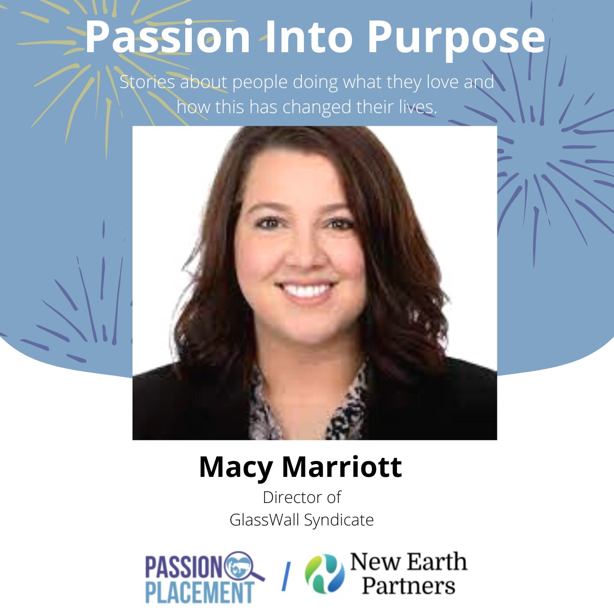 Meet Macy Marriott, Director of GlassWall Syndicate and Deal Flow Partner with Stray Dog Capital! Check out her story as part of our Passion Into Purpose series where we chat with people who turned their passion into a career: passionplacement.com/macy-marriott-…