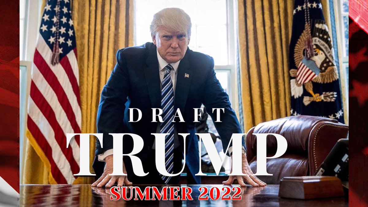 marymauldin's tweet photo. DRAFT DONALD TRUMP FOR PRESIDENT 2024
#DraftTrumpNow2022
#Summer2022
#DraftTrump
#TrumpFor2024 https://t.co/lWpmd8ypl9