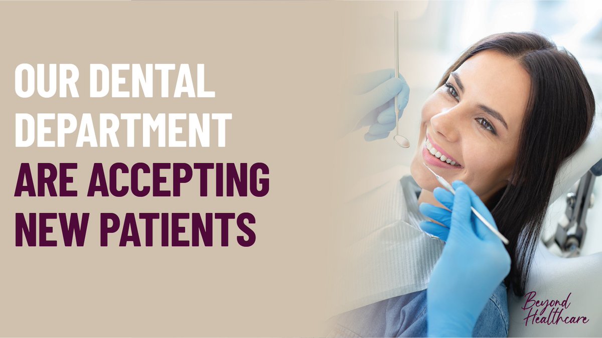 Regular dental check-ups are important – don't forget about our Dental Department here at OSD Healthcare. We are accepting new patients and are on hand to help with all of your dental needs. Find out more here: bit.ly/3mSmaDF