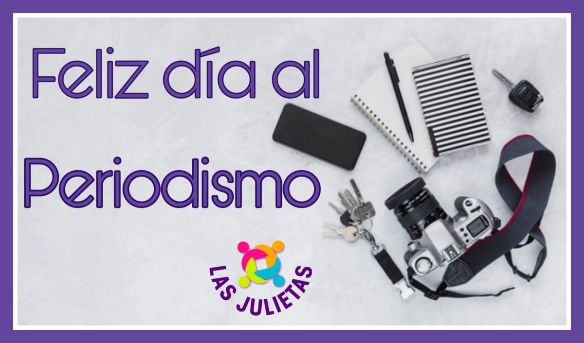 En este día #FelizDiadelPeriodismo #FelizDiadelPeriodista