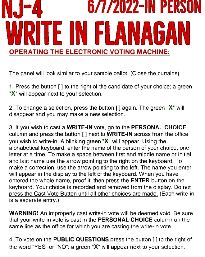 ElenaFelicia4's tweet photo. @boldvoice17 @OneBoldVoice @NewDayForNJ #WriteInFlanagan
#AmericaFirst
https://t.co/amVegj6OzZ https://t.co/6haYLPK4S8