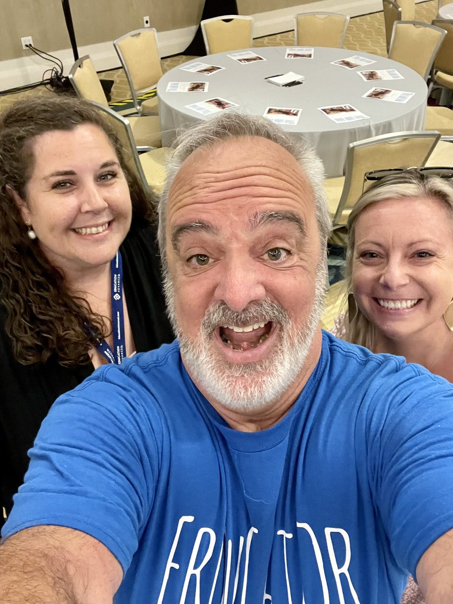 Getting ready to hear this Ermazing Erducator speak <a href="/gerrybrooksprin/">gerry brooks</a>