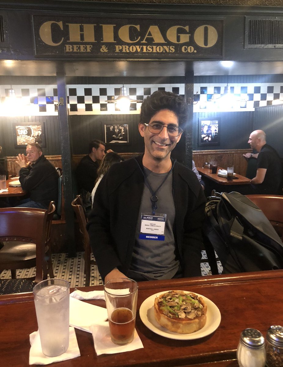 When in Rome… 🍕🍕 Thanks #ASCO22 for bringing the #precisiononcology community closer together!