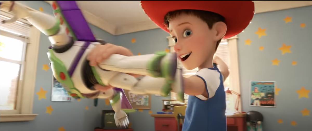 laughingplace's tweet photo. Want to see how #ToyStory's Andy saw the movie that made him want a #BuzzLightyear toy? Well, with #TheAndyExperience, you can get an advanced screening of #Lightyear, #Pixar's definitive origin story of the hero that inspired the toy: https://t.co/TlWkLEORNP https://t.co/xMBCsBKtF6