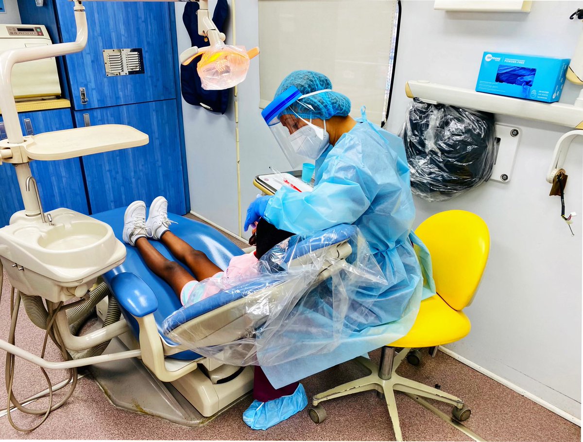 TracieAbner's tweet photo. Grateful to our partners @HealthyFla Seals on Wheels Dental Van for visiting our Head Start students @libertycityelem MLK Primary Learning Center. Oral Health is an important part of healthy child development! @305CAHSD #HeadStartForward https://t.co/Wl7m8HLsDH
