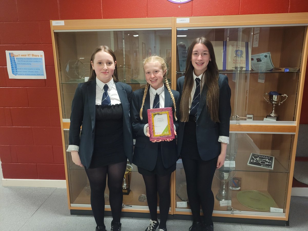 AirdrieAcademy (@airdrieacademy) on Twitter photo What a team!! Congratulations Fenella Abbie and Autumn on your winning innovative "Tree Charge " concept which you presented today as part of the <a href="/YE_Scotland/">Young Enterprise Scotland</a> circular economy challenge.
Very proud of you all #teamwork #ambition #determination #respect What a team!! Congratulations Fenella Abbie and Autumn on your winning innovative "Tree Charge " concept which you presented today as part of the <a href="/YE_Scotland/">Young Enterprise Scotland</a> circular economy challenge.
Very proud of you all #teamwork #ambition #determination #respect