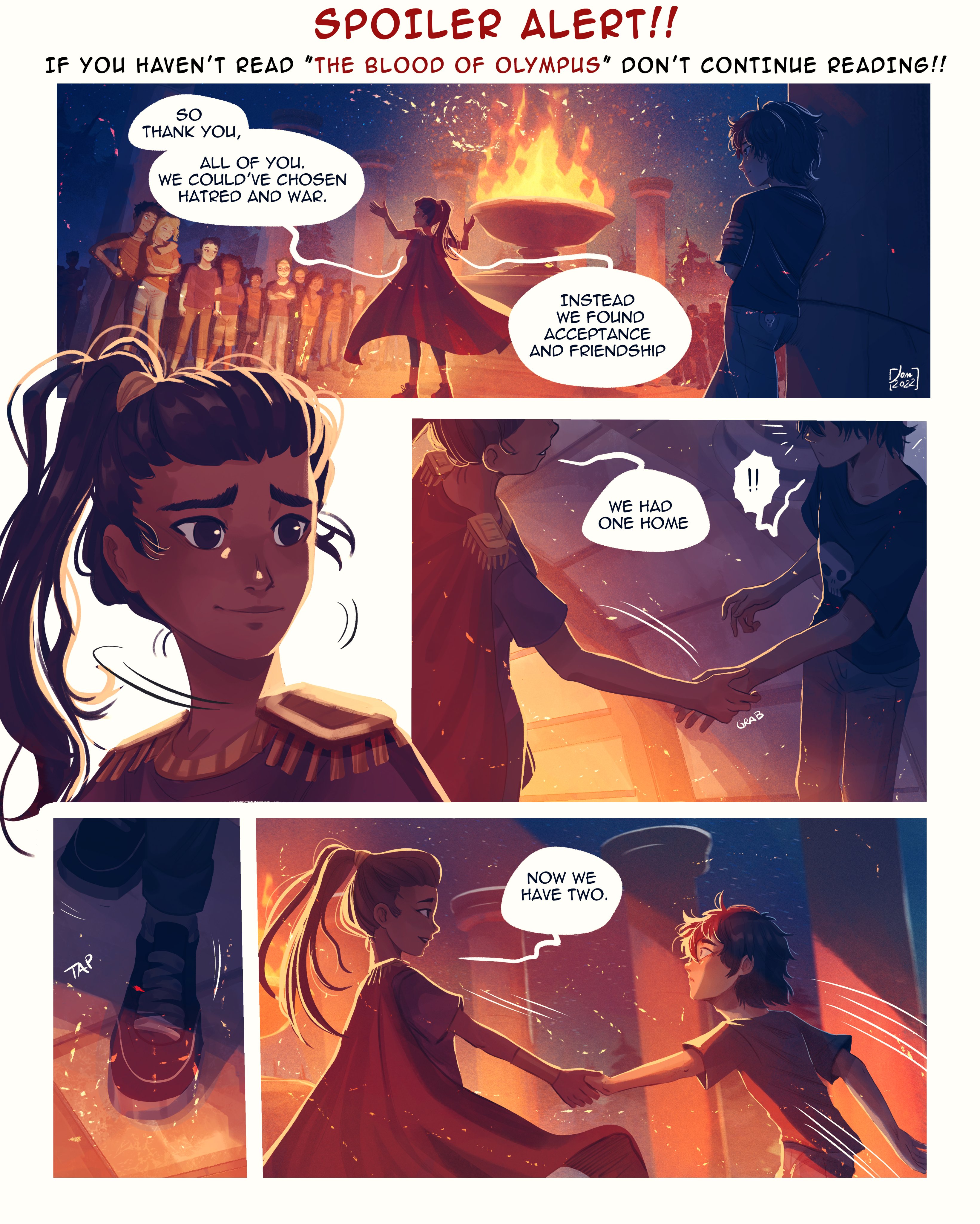 Blood of olympus fan art reyna