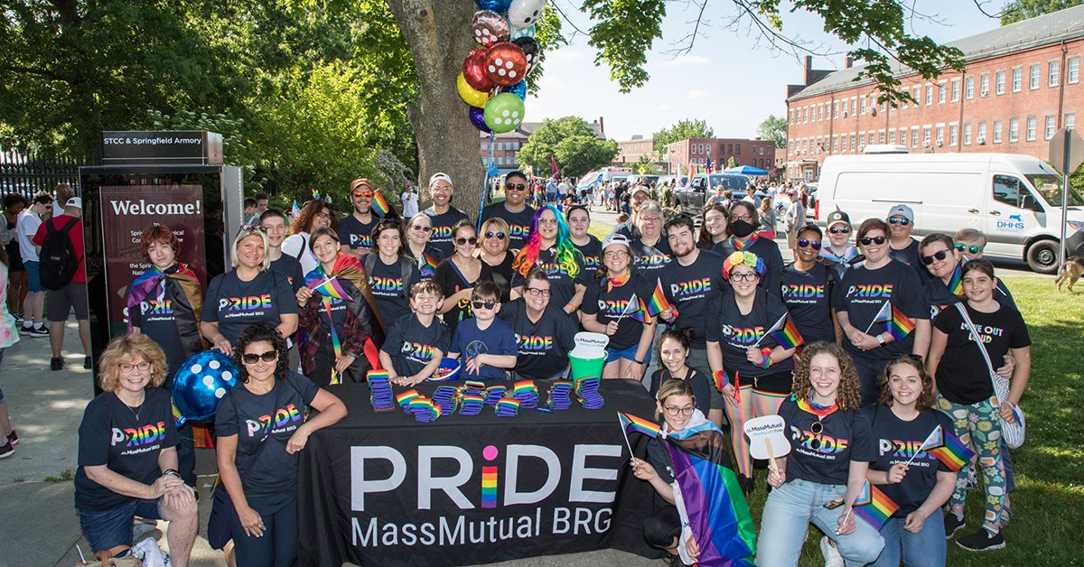 This past weekend marked the first Springfield Pride Parade, a daylong celebration of the #LGBTQ+ community. MassMutual was proud to be an official sponsor; just one way we show our support for the LGBTQ+ community year round. 🏳️‍🌈 spr.ly/6012zk3xO

#Pride
