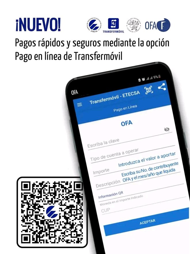Utilice pago en línea para adquirir productos y servicios en nuestras unidades comerciales. #TransformaciónDigital #CubaInformatiza #etecsa