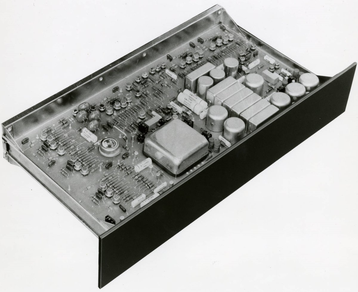 CBI Image o' Day.  An area that tends to get less attention in computing is Analog/Digital conversion. Here a Control Data Analog/Digital Converter Module from 1962. #analogcomputing #analogdigital #controldata #computerhistory