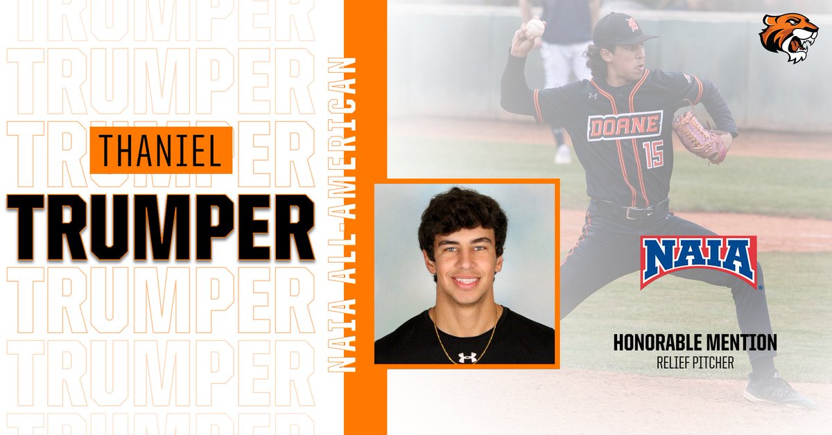 DoaneAthletics's tweet photo. Congrats to #DoaneBB relief pitcher Thaniel Trumper and outfield Joe Osborn on being named NAIA All-Americans this year, both receiving honorable mention honors.

@joe14osborn @Thanieltrumper1 @DoaneBaseball @CoachOltmans @elliottengle https://t.co/cZ0lr8jS0d