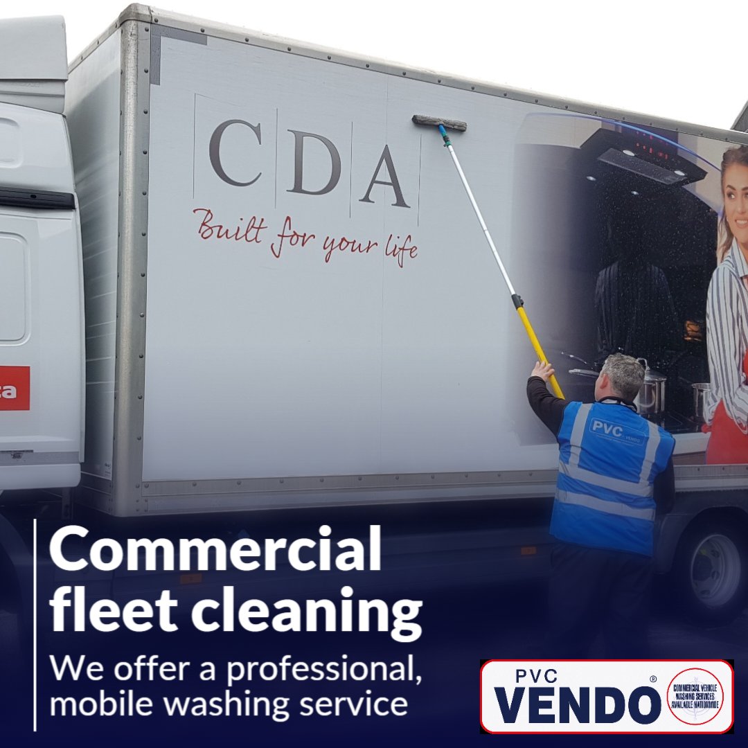 Our operatives offer a professional, mobile, vehicle cleaning service. We visit your site to wash your fleet - removing waste water if necessary. #fleetvehicles #commercialwashing