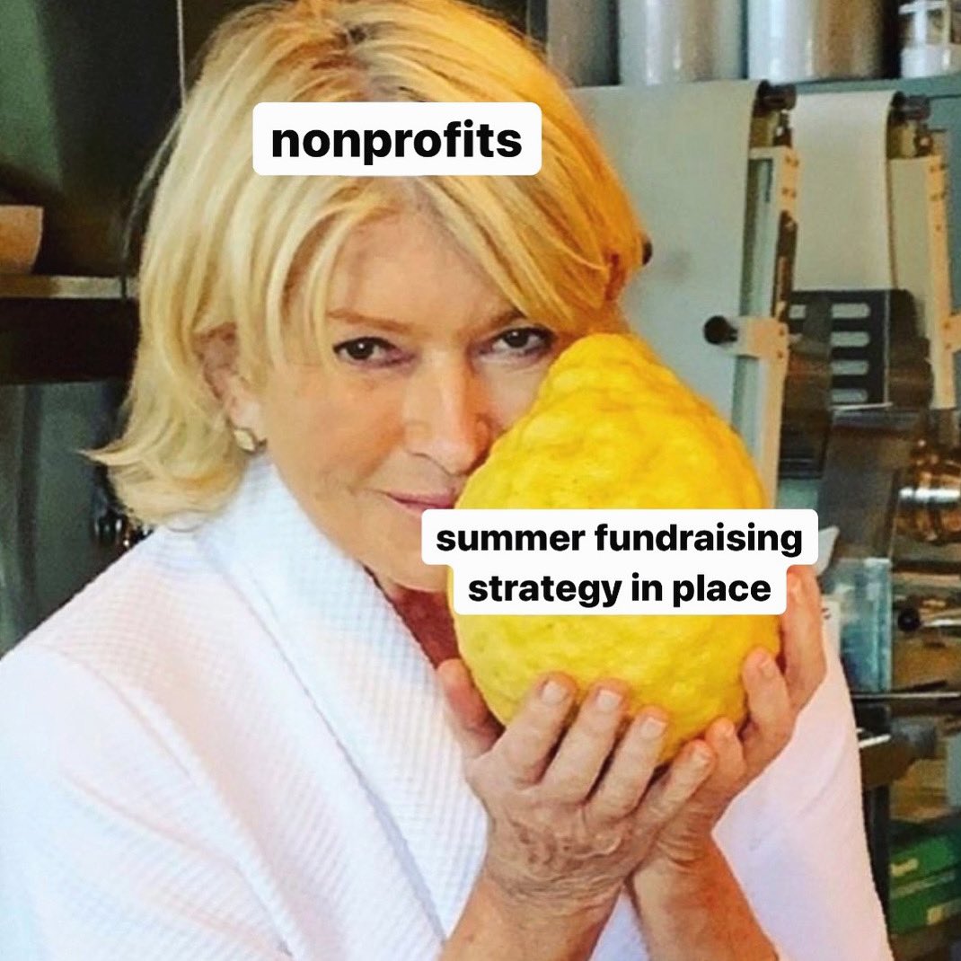 DonorDetectives's tweet photo. 😎 Don’t take the summer off! Digital fundraising works best when you are consistent with your campaigns even during slower warmer seasons 🌞
#nonprofitmarketing #nonprofitlife #nonprofits #nonprofitorganization #nonprofitorganizations #nonprofit #summerfundraising https://t.co/cPGBNYM5aX