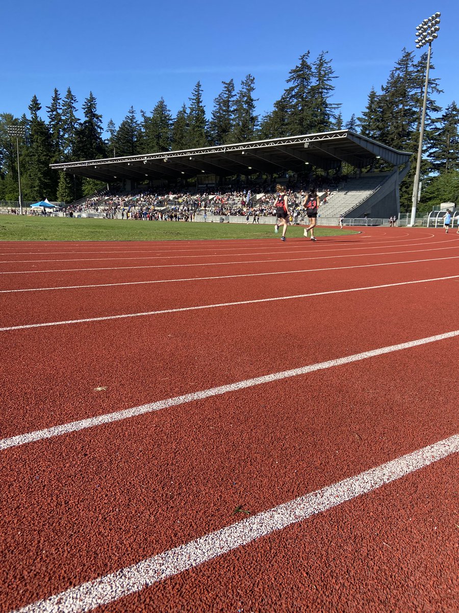 MrHockley's tweet photo. Congratulations to all the grade 4-7 student-athletes who competed at the annual @NVSD44 Elementary Track &amp; Field meet at Swangard stadium. So much spirit, fun &amp; talent on display in the Sun! Shout out to the Shot Pit crew who stayed on schedule - way to go team! https://t.co/YBKIV6Qpz9