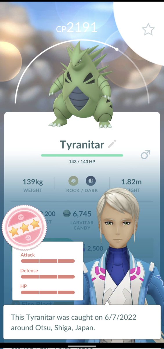 icke_PoGo's tweet photo. First Ttar #PokemonRaid - first #Hundo. Amazing! https://t.co/feQNPmX1tH