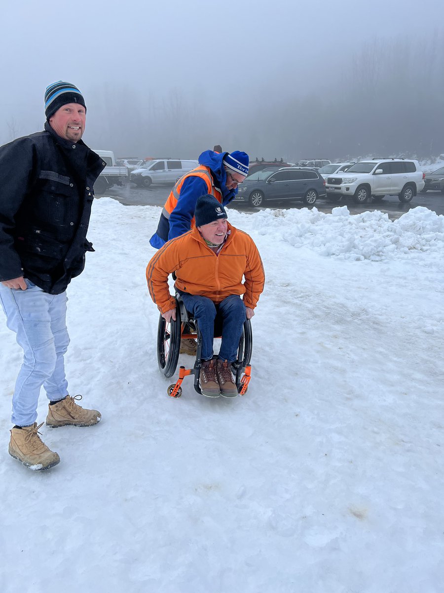 WoodyTSB's tweet photo. My daughter has a new teacher, she recently saw a social media post about our trip to the snow. She said to my daughter “how do you know the man in the wheelchair?”
She said “he’s my dad”
Not sure how I feel about the question https://t.co/85PweUrVjh