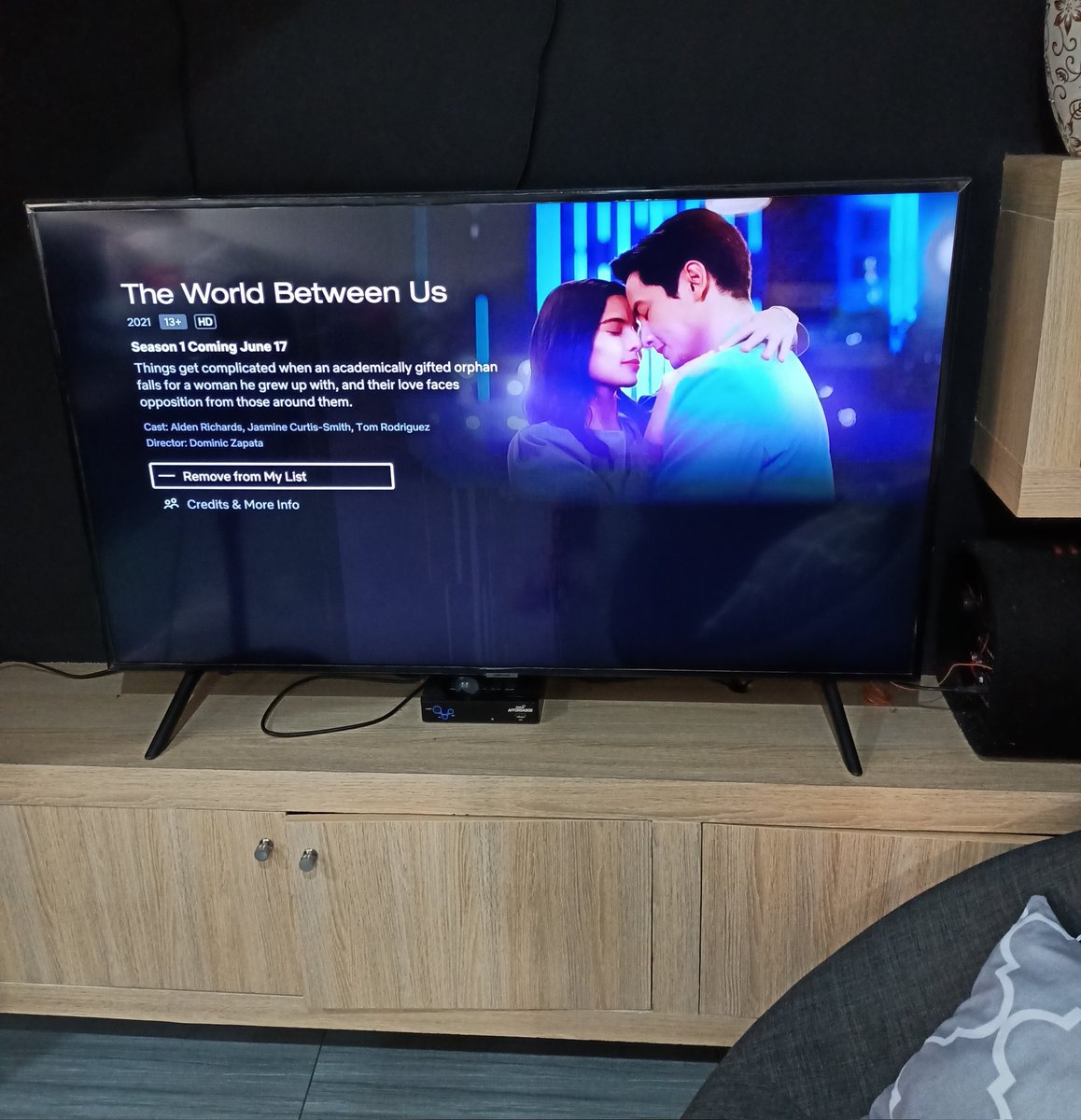 shesheroz05's tweet photo. #TheWorldBetweenUs soon on @netflix @Netflix_PH !!! Nkaabang na po! 😅
@aldenrichards02 @jascurtissmith 
#ALDENRichards https://t.co/MOduXI2pN5