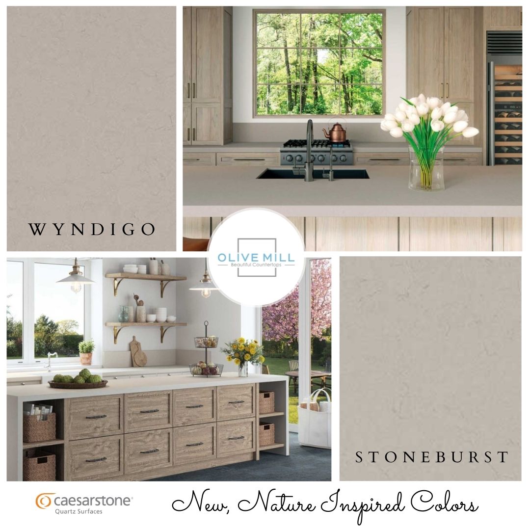 OliveMill's tweet image. The All New Caesarstone Colors for 2022 are Here! Visit olivemill.com for more information about quartz countertops.

#countertops #kitchencountertops #vanitycountertops #caesarstone
