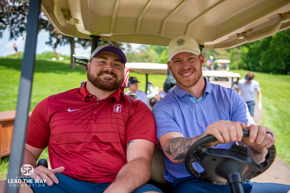 LeadtheWay52's tweet photo. Nearly $350,000 raised at our 6th annual celebrity #CharityGolf tournament yesterday! Thank you to everyone that came out to support our outreach programs for the #LeadtheWayFoundation  | For more photos: https://t.co/fPZM2UyqJY | @chadgreenway52 https://t.co/z1osbddplD
