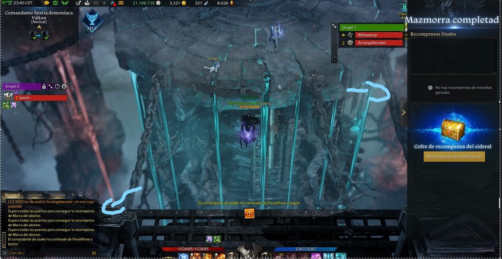 iPacTV's tweet photo. Después de tirar valtan no me ha querido dar la recompensa, ¿se puede hacer algo? @playlostark @PlayLostArkES https://t.co/9UCZFZ2cZ4
