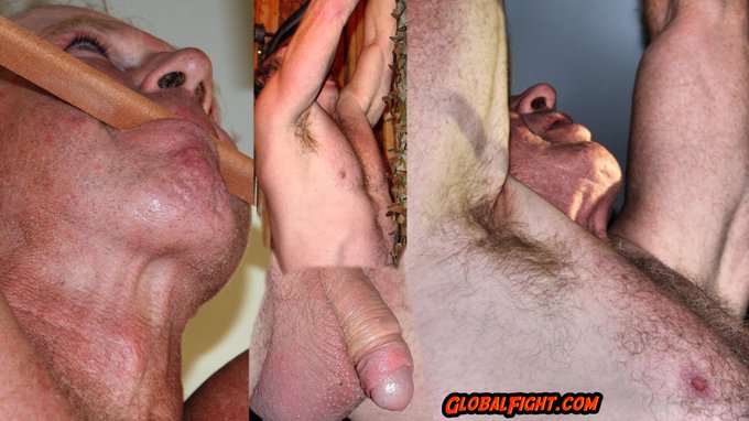 Bondage Silverdaddy VIEW HIS DAILY BDSM POSTS of himself at https://t.co/uDvNgxouOP  --  #silverdaddy