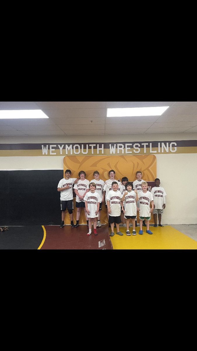 Spring Session of Youth Wrestling in the books! Hard working group of kids with great attitudes. Thank you Coaches Desmond Harrison Leeper and Shea. Looking forward to the next session! <a href="/wildcatnationAD/">Weymouth High School Athletics</a> <a href="/WeyRec/">Weymouth Parks & Recreation</a>