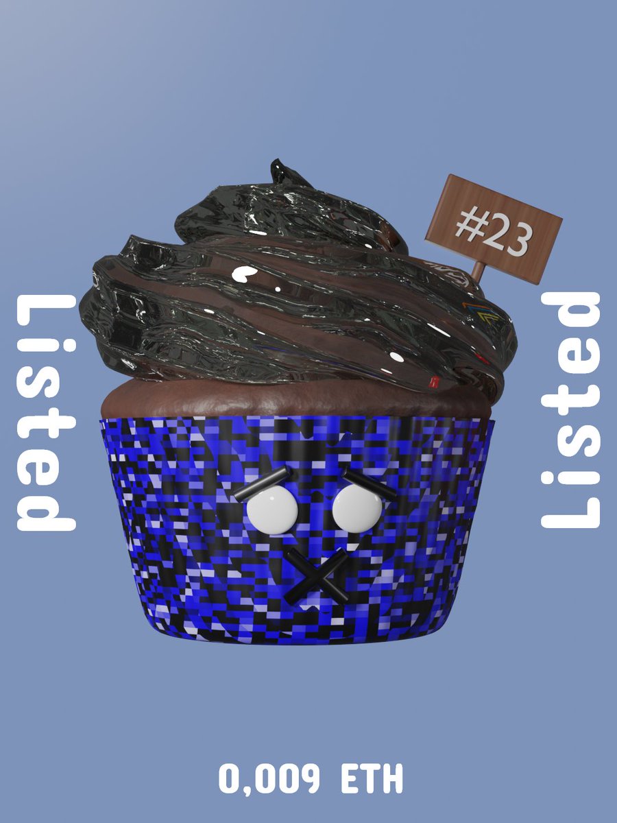 ThreeAngelsNft's tweet photo. GlossyCream Listed now Buy one ThreeCupCakes and join our ThreeAngelsNft family 🧁🧁

#nft #NFTs #NFTcollections #Polygon #PolygonNFT🔥🧁 https://t.co/Pp6ND7DFzy