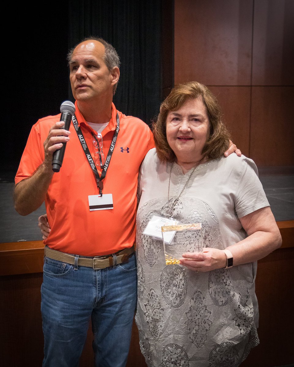 RachelEvans05's tweet image. Congratulations to Dr. @NancyCurry8 for being awarded the @MadCoSchools Vickey Sullivan Spirit of Learning Award at #NATC2022! Awarded for her innovative, servant leadership that inspires others in education and beyond! 🤩 #ReadySetForwardMCSS #PowerUpMCSS