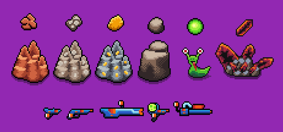 Worked on some pixel art today for my project Vanquished! 

#pixelart #aseprite #gamedev #indiedev #IndieGameDev #GodotEngine