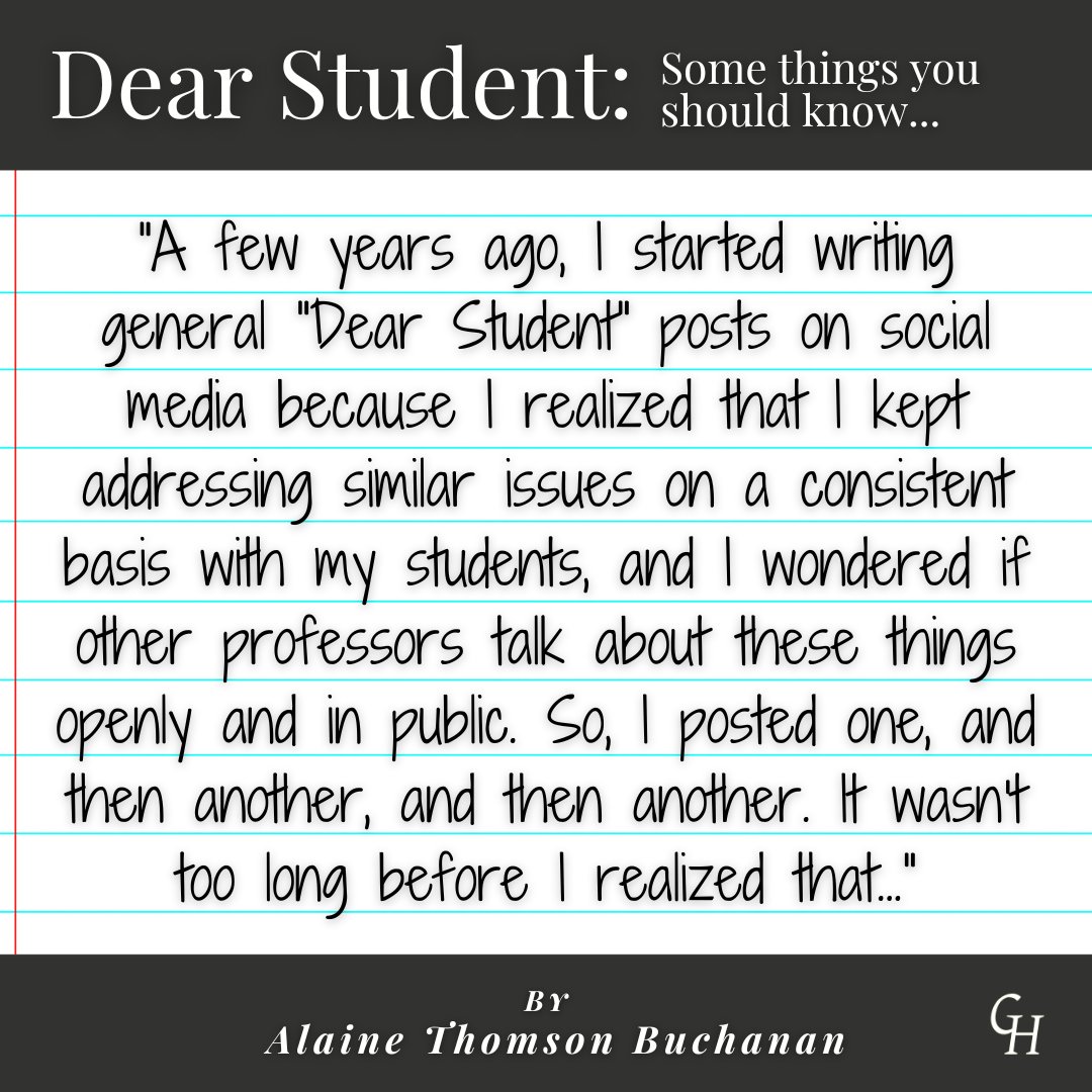 GlossaHouse's tweet photo. Dear Student: Some Things You Should Know by Alaine Thomson Buchanan recently broke into the top 100 "Educator Biographies" categories on Amazon!
Grab your own copy from Amazon or at https://t.co/B6cptnmata!
#glossahouse #dearstudent #adviceforstudents #advicefromaprofessor https://t.co/7BiN77AmPh