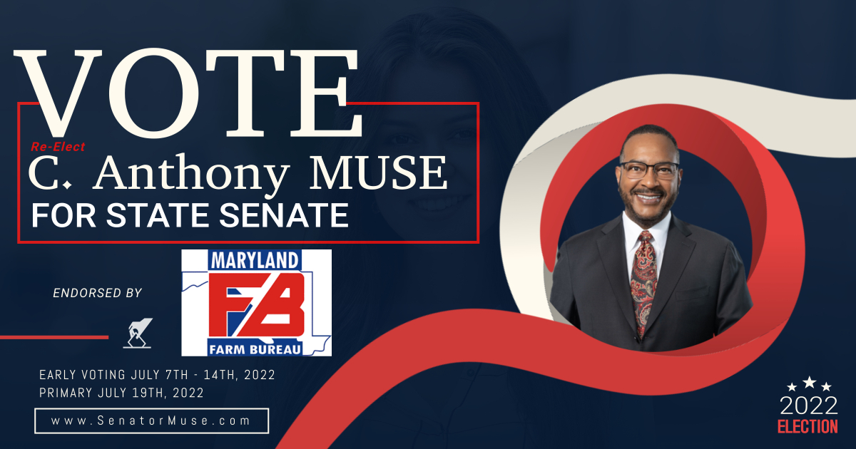 C. Anthony Muse For MD State Senate tweet media
