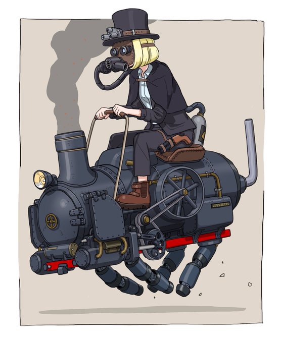 「solo steampunk」 illustration images(Oldest)