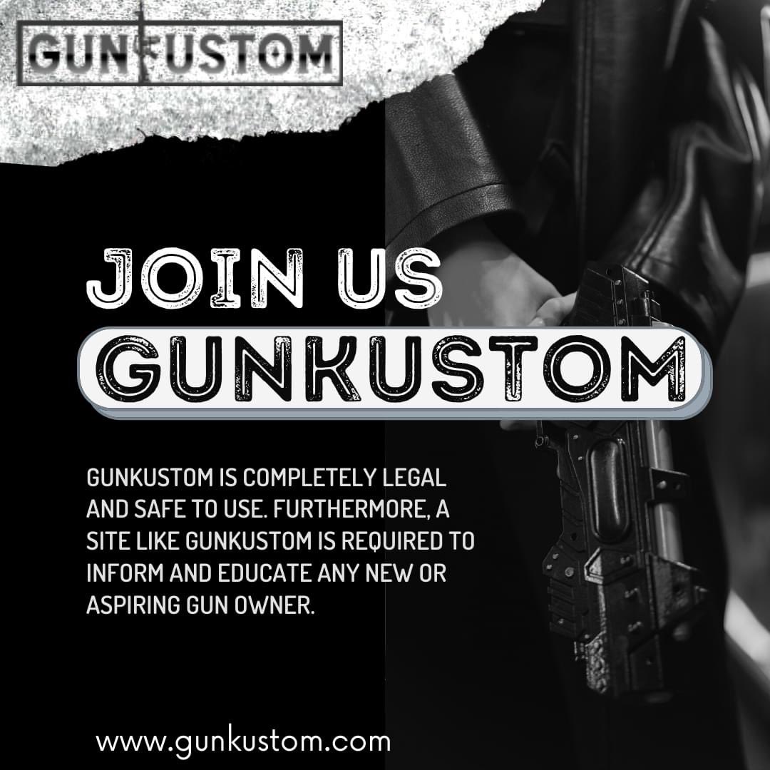 Gun_Kustom's tweet photo. GunKustom is completely legal and safe to use. Furthermore, a site like GunKustom can help inform and educate any new or aspiring gun owner. Please feel free to look around our website. #gunkustom #guns #gunsafety #gunforum #ar15 #ar15life #ar15rifle https://t.co/0OUg3G4ja9