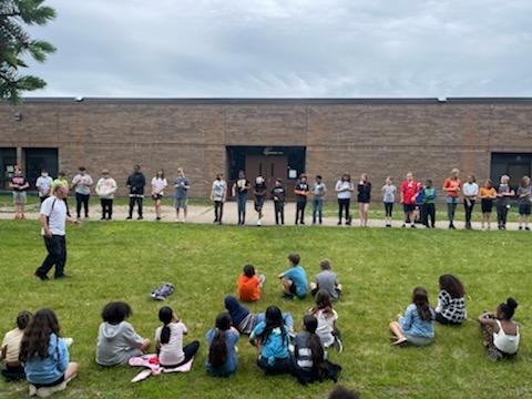 ElmCreekElem's tweet image. 5th graders in the Second Annual Dazzling Dave yoyo competition! #yoyolife