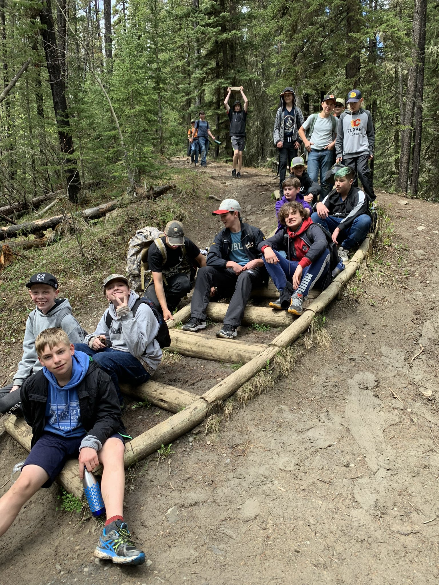 Beiseker School on Twitter "Great day hiking Fullerton Loop with the