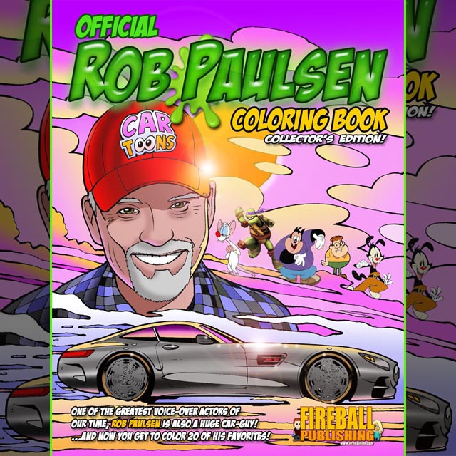 fireballtim's tweet photo. Have you grabbed a copy of our latest Official ROB PAULSEN Coloring Book?? One of the best Voice-Actors of our Generation including #Animaniacsm & #TMNT!! @yakkopinky @DeWaalPR
https://t.co/WFEWOYgLNE
#robpaulsen #voiceactor #fireballpublishing #conceptartist #illustrator https://t.co/P5ucJOx9Hm