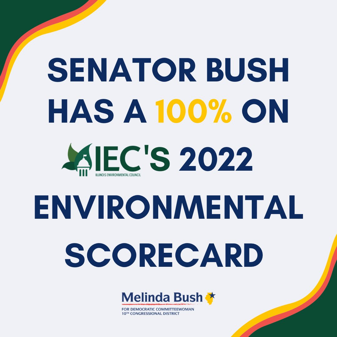MelindaForIL's tweet photo. Environment is a top priority for me—from pushing for #EnvironmentalJustice to defending climate &amp; equitable jobs to standing up for communities affected by toxic coal ash, I’m committed to living up to the title of an @ilenviro #GreenChampion 🏆🍃 I am proud of my 100% score! https://t.co/PHF1OJTH5F