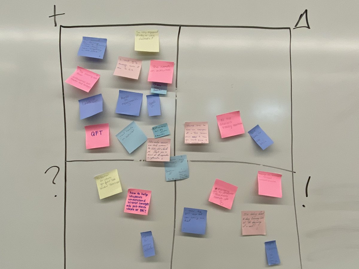 Shauna Leming (@mrsl_science) on Twitter photo Taking it inside to analyze the evaluate phase of the 5Es. Closing off with Plus/Delta. <a href="/WoodsComal/">Katie Woods</a> <a href="/PepperCSES/">Devin Culpepper</a> Taking it inside to analyze the evaluate phase of the 5Es. Closing off with Plus/Delta. <a href="/WoodsComal/">Katie Woods</a> <a href="/PepperCSES/">Devin Culpepper</a>