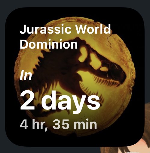 2 DAYS UNTIL JURASSIC WORLD DOMINION! #JurassicWorldDominion