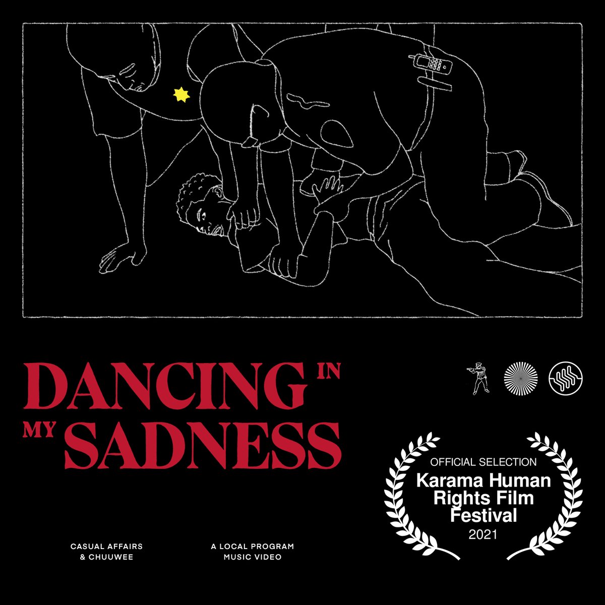 casualwhat's tweet photo. Dancing in My Sadness has been selected to be part of the 2021 Karama Human Rights Film Festival
@KaramaFestival

#blm #shortfilms #musicvideo #hiphopmusic #animatedshortfilm https://t.co/vEYeDxVvPW