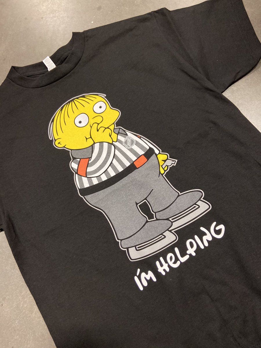 BringHockeyBack's tweet photo. 💥FREE TEE ALERT💥

Step 1: RT this. 

Step 2: Reply back and simply guess how many penalties there will be (total) in game 4, tonight. 

We will be picking random peeps who guess correctly to score a I’m helping tee. 🤙 https://t.co/7y34S8N57M
