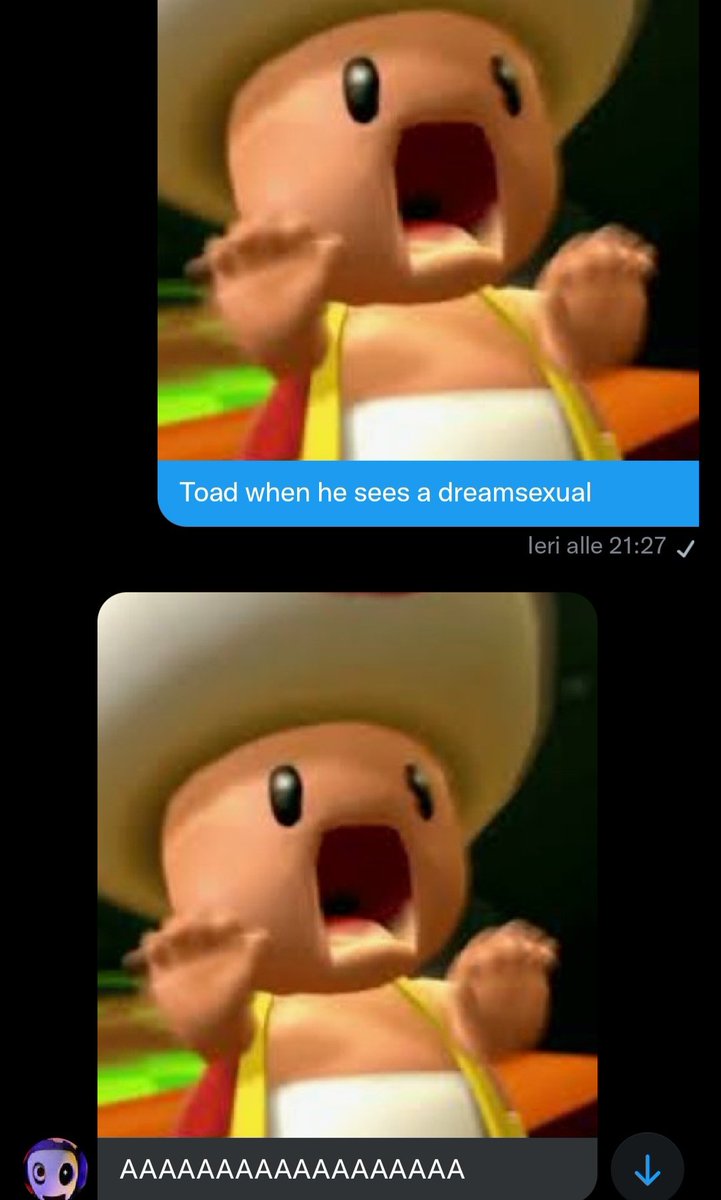 ToyTails2's tweet photo. @dreamisgamer69 @InsaneRenegade2 Roasted by toad https://t.co/T03KY3tEgN