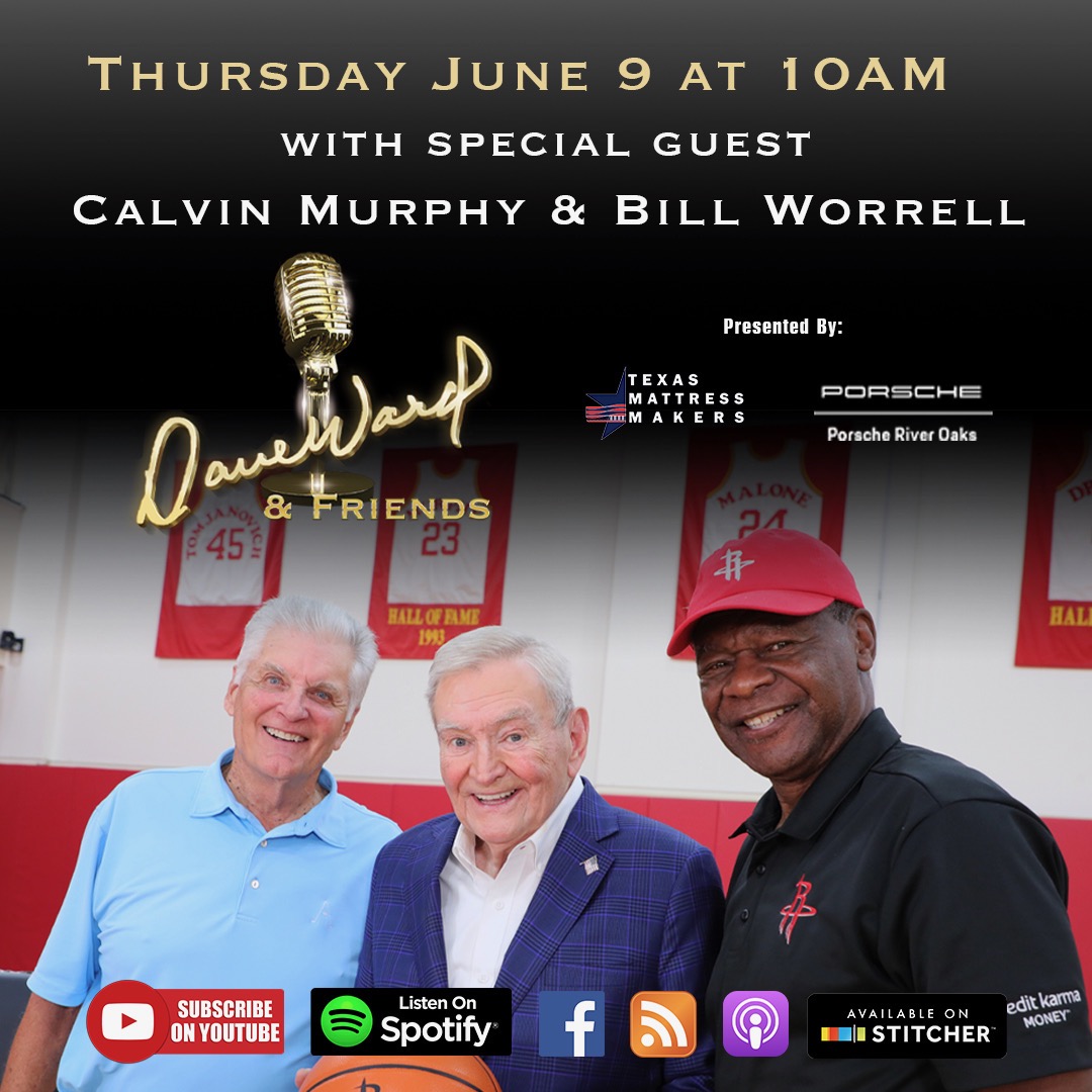 Watching the #NBAFinals 
Join us as we talk everything rockets with our city's favorite broadcast team
#Rockets #NBA  #ESPN #Houston