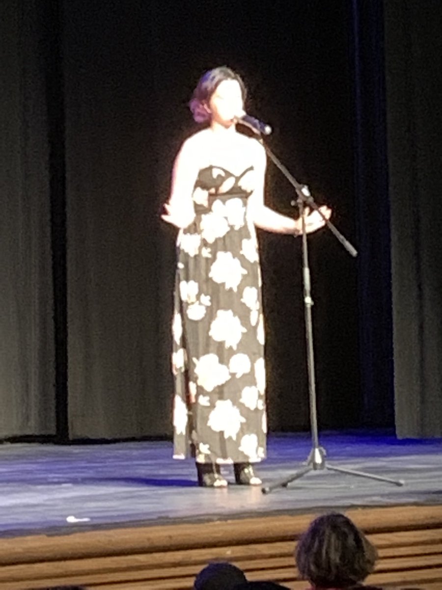 Vocal and piano concert tonight at WCI.  The talent here is like no other.