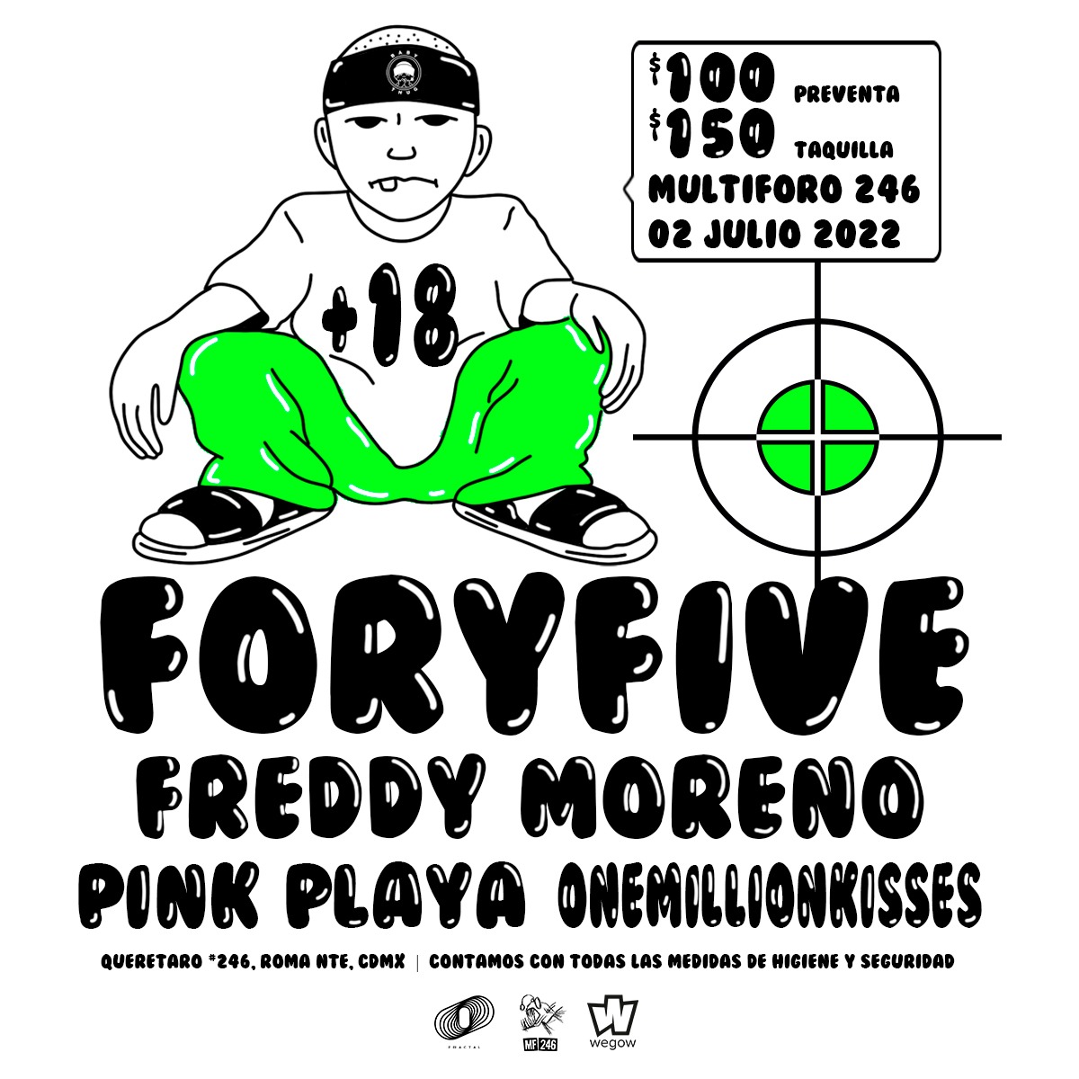 edgarinmaya's tweet photo. Me da mucho gusto anunciarles el primer #showsolo de @foryfive45 presentado por la @babythugmusic  💥🔥

Los esperamos este #sabado 2 de #julio en el @MultiForo246 de la #coloniaroma en la #cdmx 🇲🇽

Les dejo el LINK de las PREVENTAS 🎫 AQUÍ ABAJO 👇🏾
***
https://t.co/j6jaTGDeG9 https://t.co/yuVZSdnICc