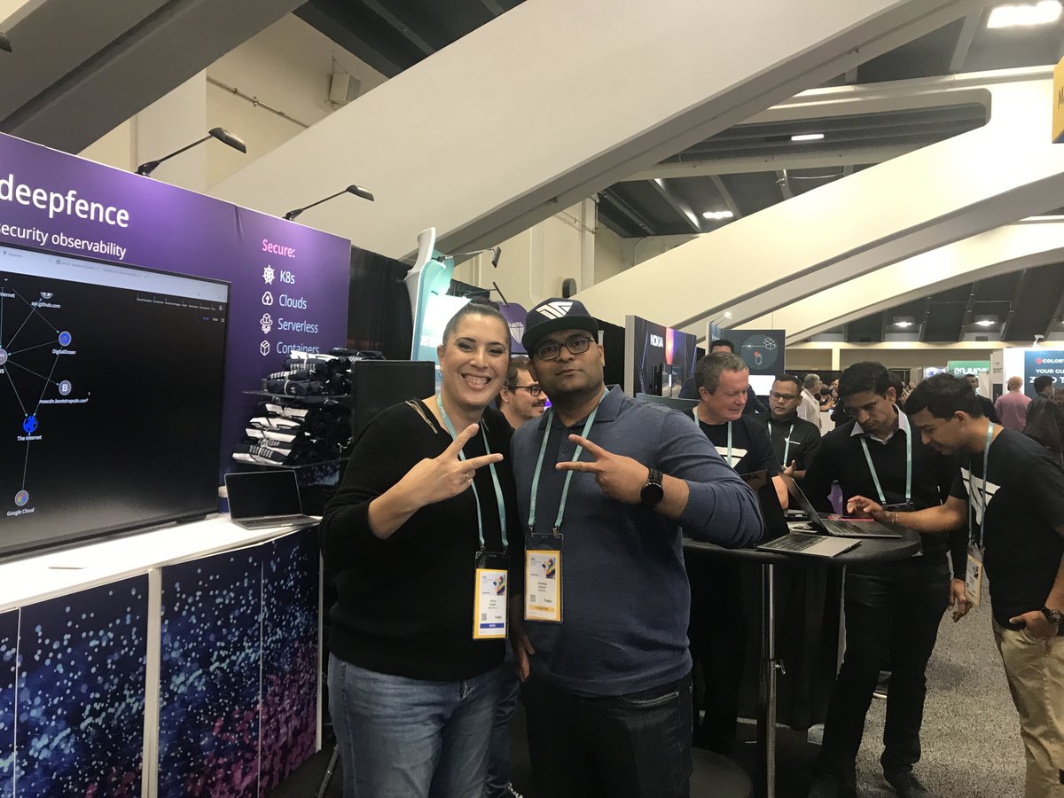 deepfence's tweet photo. We're excited to have @alissaknight with us at the #Deepfence booth at #RSAC2022! Booth #1665: Stop by to say hi, score some swag, and see our security observability tools in action!
#RSA2022 #AppSec #InfoSec #DevSecOps https://t.co/TQNmRsmVVu