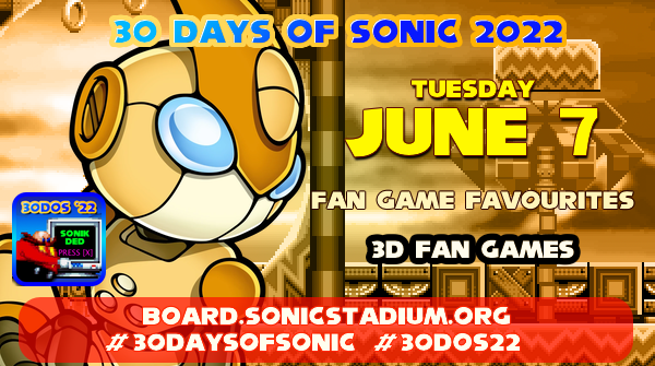 sonicstadium's tweet photo. Continuing the #Sonic fun today with DAY 7 of #30DaysofSonic! It's 'Fan Game Favourites' Tuesday! Get involved for some cool rewards! #30DOS22 https://t.co/fPfoSZcw5O https://t.co/6Bt5RalgPC