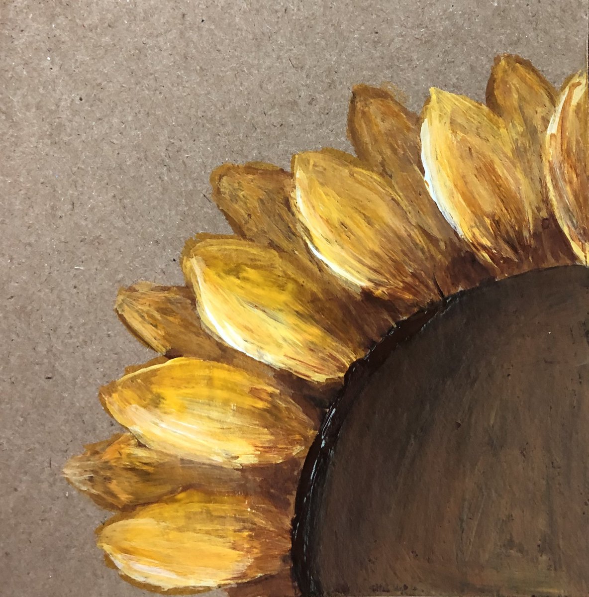 Art Club Sunflowers on a cloudy day! <a href="/CometNews/">CometNews</a>