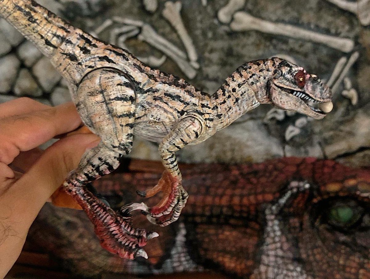 JurassicRepaint's tweet photo. She thinks you stole the eggs🤠💼🥚🥚

#JurassicPark3 #jurassicpark #jurassicworld #jurassicworldfallenkingdom #jurassicjune 

JP/// female raptor #jurassicrepaints https://t.co/0Se5PGZnvg