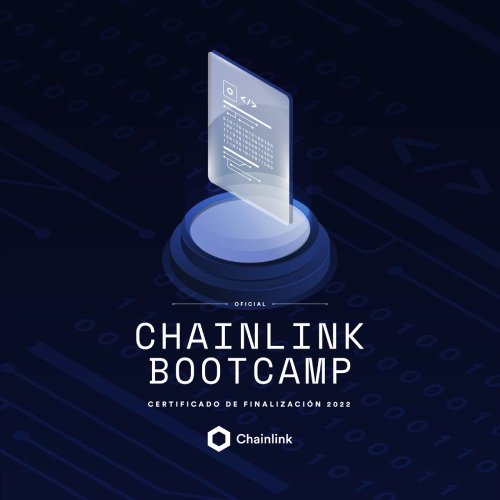 lionelrodriguex's tweet photo. Vamos por más #Bootcamp #ChainlinkBootcamp2022 https://t.co/7VnI72cwaV